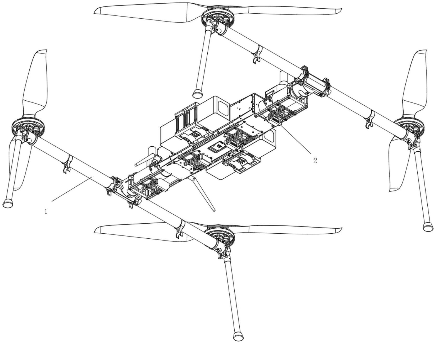 无人机滑道结构的制作方法