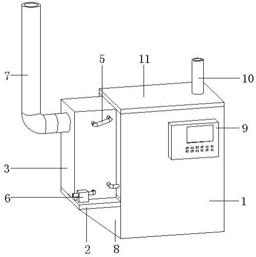 一种环保型蒸汽发生器热能循环装置的制作方法