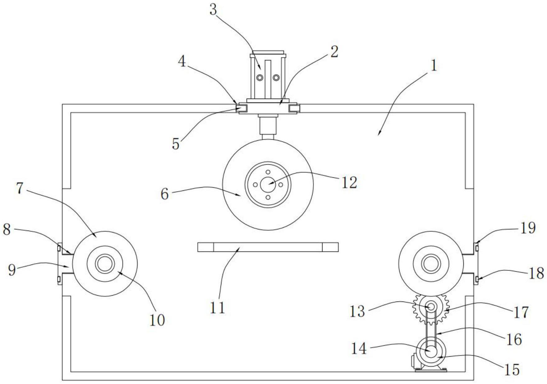 单通道回旋结构的切纸机的制作方法
