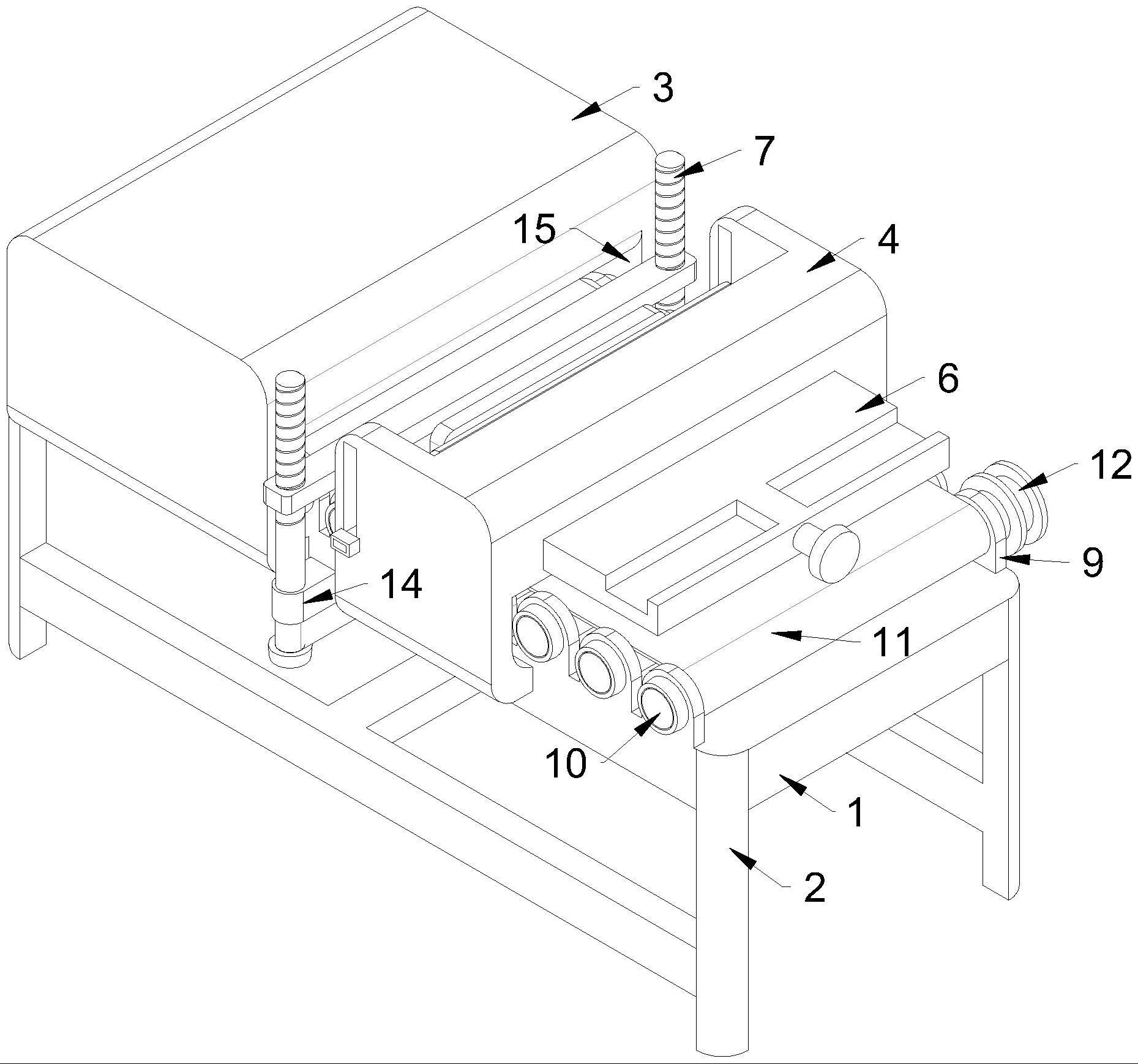 一种纸盒生产折边装置的制作方法