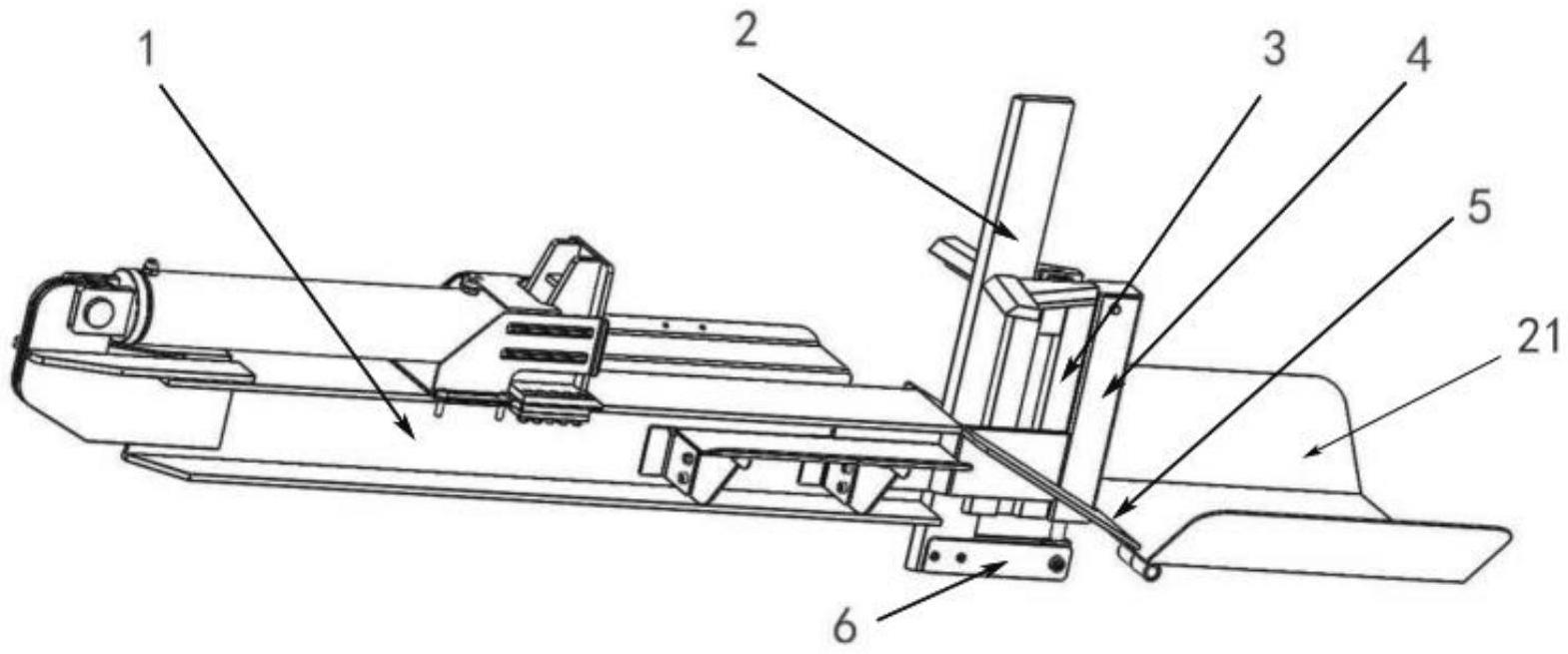 最佳网投可升降劈刀的卧式劈木机的制作方法